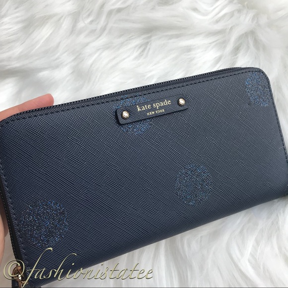 kate spade Handbags - ➕NWT kate spade NEDA Haven Lane Frenchy Dot Wallet